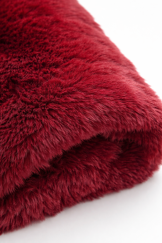 VIMORÈ™ Rabbit Fur Luxe Rug | Ultra Soft Modern Accent