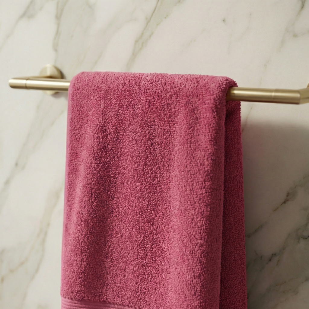 Rose Luxe Cotton Hand Towels – Standard Size (Set of 4)